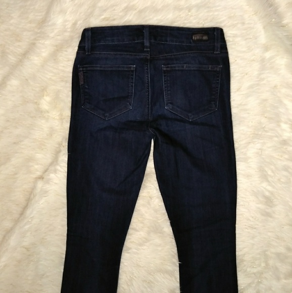 Jeans Paige 'Vertige' Ultra Skinny - Taille 29 - Bleu Foncé - Occasion Très Bon état